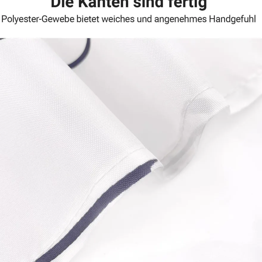 Duschvorhang 150x180cm Weizenohr Antischimmel Wasserdicht Polyester Badevorhang