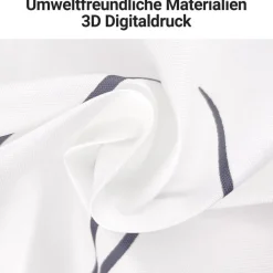 Duschvorhang 150x180cm Weizenohr Antischimmel Wasserdicht Polyester Badevorhang