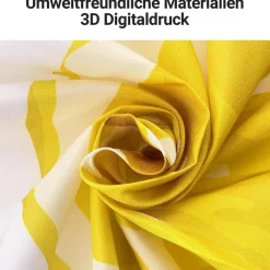 Duschvorhang Zitrone Blatt 240x180cm Antischimmel, Wasserabweisend