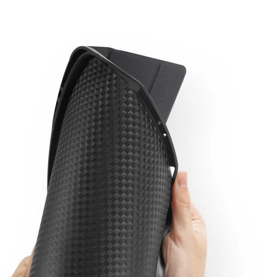 DUX DUCIS Buch Tasche Hartschale mit Smart Sleep Standfunktion kompatibel mit