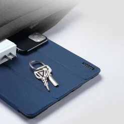 Dux Ducis Buch Tasche Hartschale mit Smart Sleep Standfunktion kompatibel mit
