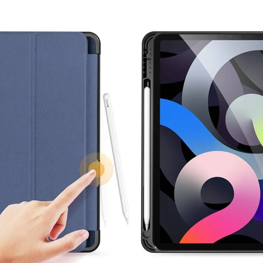 Dux Ducis Buch Tasche Hartschale mit Smart Sleep Standfunktion kompatibel mit