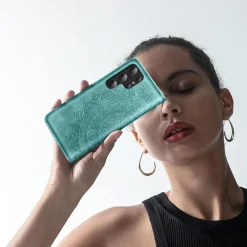 EASDNB Handyhülle für Samsung Galaxy S25 Ultra, Premium Flip Wallet Lederoptik