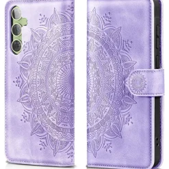 EASDNB Hülle für Samsung Galaxy A54 5G, Flip Wallet Case in Lederoptik