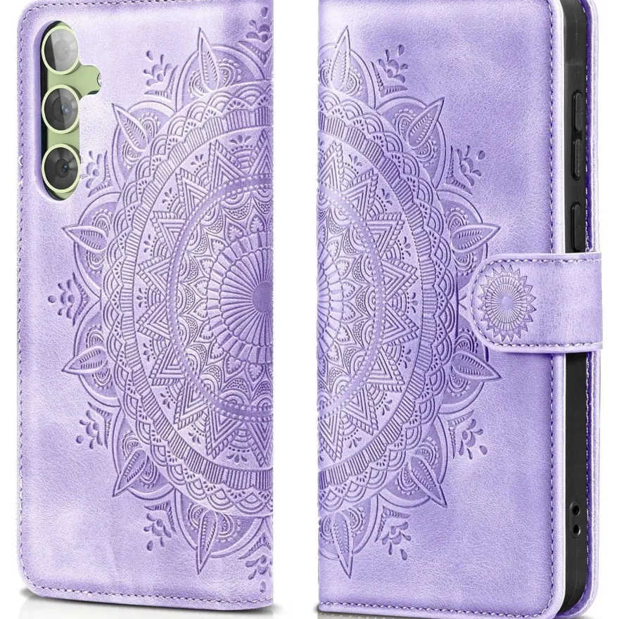 EASDNB Hülle für Samsung Galaxy A54 5G, Flip Wallet Case in Lederoptik