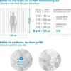 Ecooe 3D Rhombus Transparenter Duschvorhang 240x200cm Anti-Schimmel Eva-Material