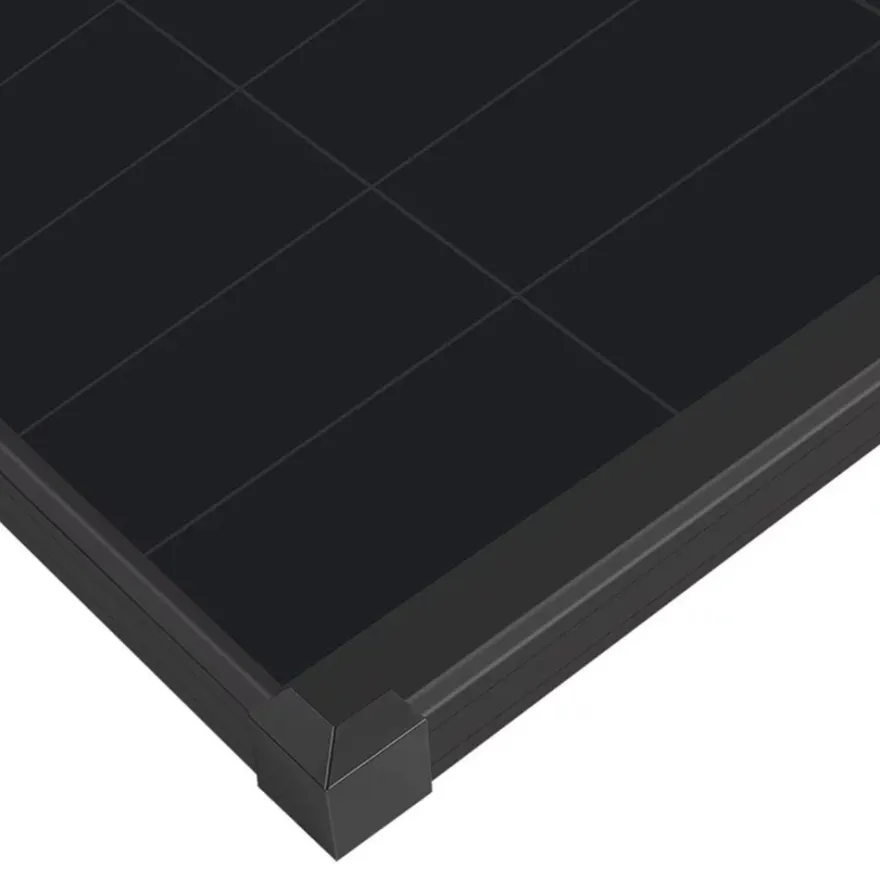 ECTIVE BSP 170 Black Leistungsstarkes 170W Monokristallin Solarmodul Camping