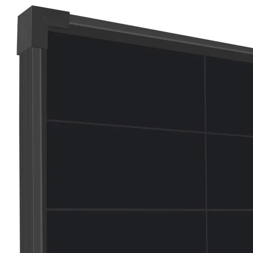ECTIVE BSP 170 Black Leistungsstarkes 170W Monokristallin Solarmodul Camping