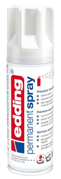 Edding Acryllack glänzend 5200 Dose 200 ml verkehrsweiß