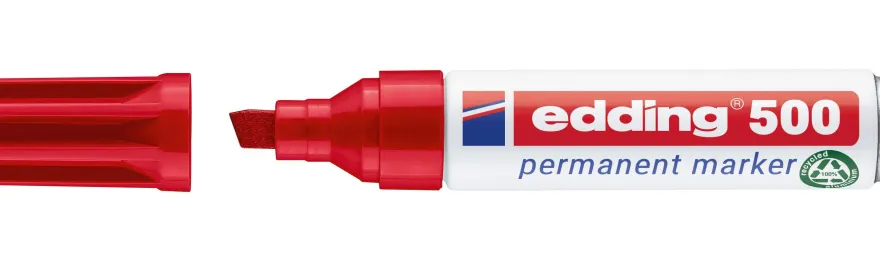 edding 500 Permanentmarker rot