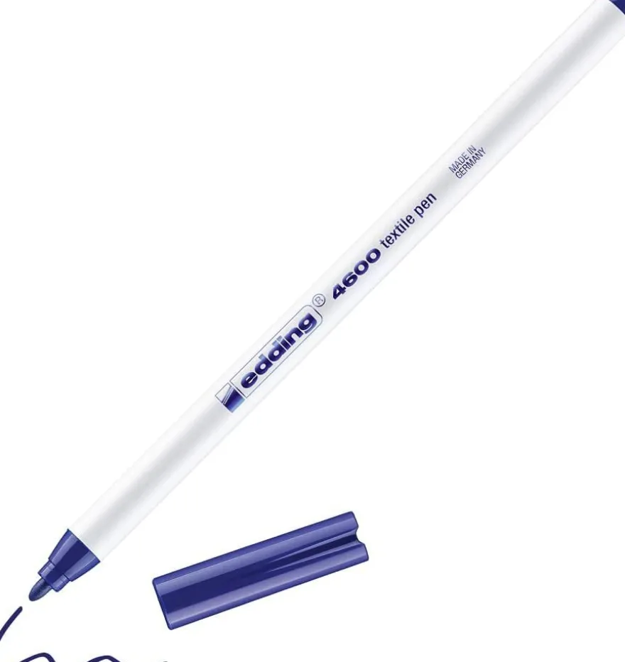 edding 4600 Textilstift blau