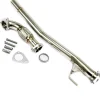 Edelstahl Downpipe KAT-ERSATZ Hosenrohr - AUDI A3 SEAT LEON VW GOLF IV 1,9TDI