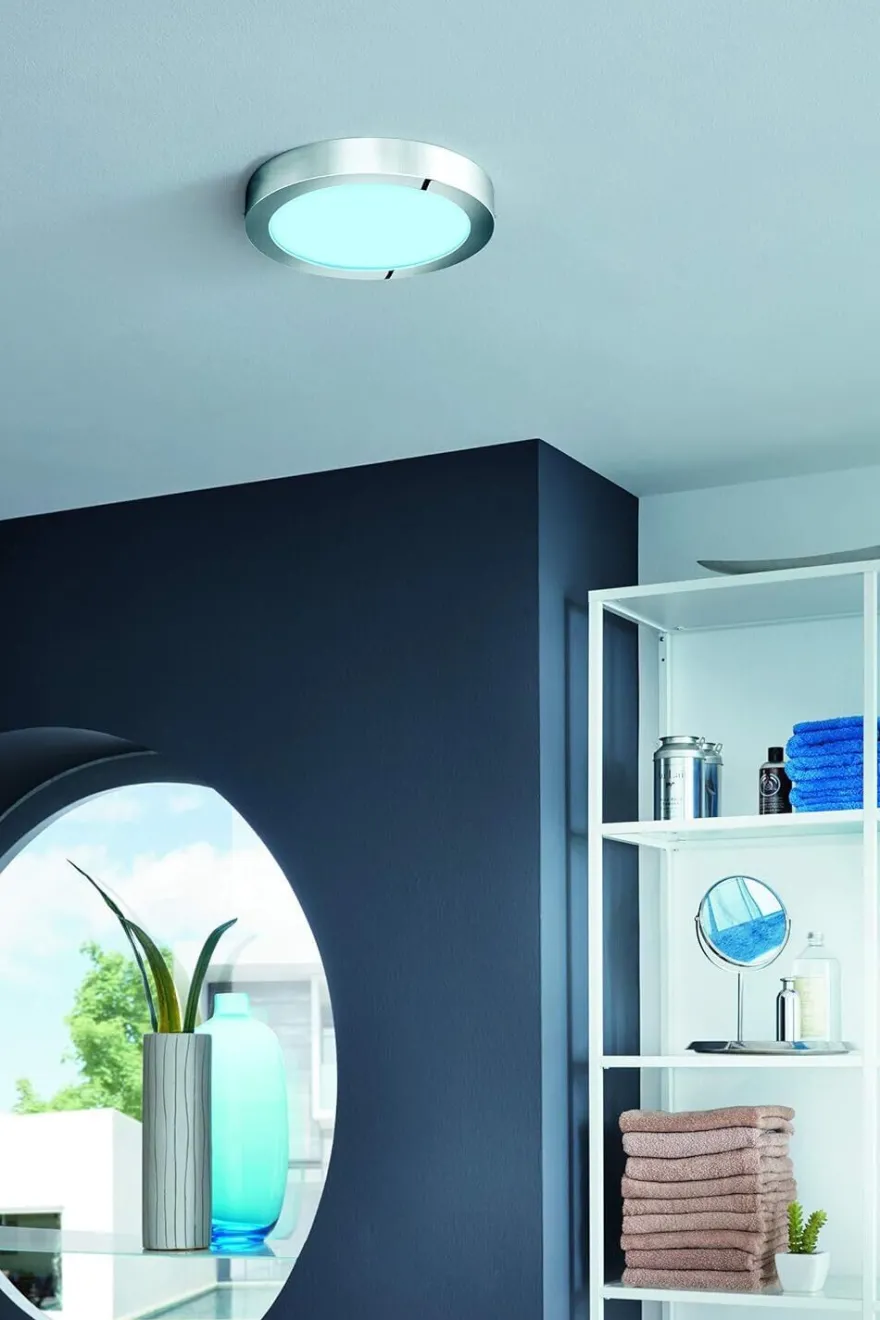 EGLO Connect-C FUEVA-C Deckenleuchte smart tunable white + RGB EEK: F (Spekt A-G)