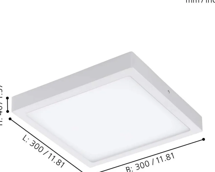 Eglo Connect LED Fueva-C 21W Deckenleuchte 30cm RGB EEK: (Spektrum A-G)