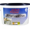 einfach Schöner 1 L. Profiweiss Weiss Matt, Wandfarbe der Spitzenklasse, 7-10 m²