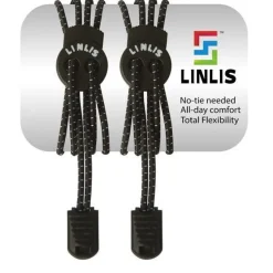 Elastische Schnürsenkel ohne zu schnüren LINLIS Stretch FIT Komfort für Jungen