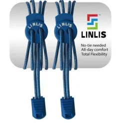 Elastische Schnürsenkel ohne zu schnüren LINLIS Stretch FIT Komfort für Jungen