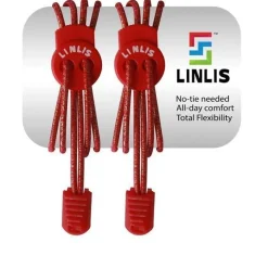 Elastische Schnürsenkel ohne zu schnüren LINLIS Stretch FIT Komfort für Jungen