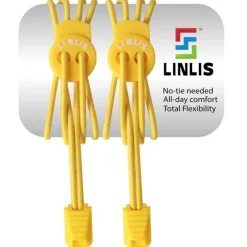 Elastische Schnürsenkel ohne zu schnüren LINLIS Stretch FIT Komfort für Jungen