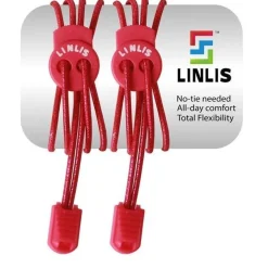 Elastische Schnürsenkel ohne zu schnüren LINLIS Stretch FIT Komfort für Jungen