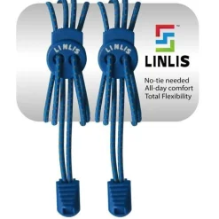 Elastische Schnürsenkel ohne zu schnüren LINLIS Stretch FIT Komfort für Jungen