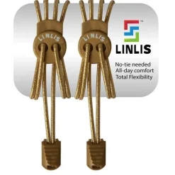Elastische Schnürsenkel ohne zu schnüren LINLIS Stretch FIT Komfort für Jungen