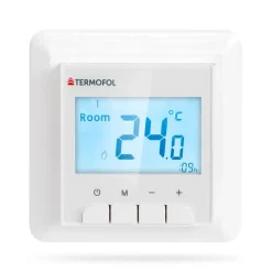 Elektrische Fußbodenheizung Heizfolie 230V – Thermostat – Leistung 140 W/ m2