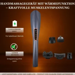Elektrisches Handmassagegerät für Schulter- und Nackenmassage