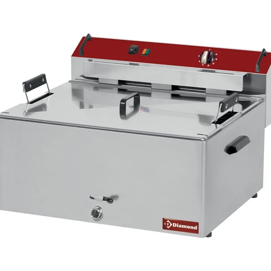 Elektro Fritteuse Friteuse Bäckereifritteuse 16L 540 x 450 x 370 mm neu