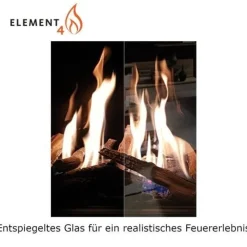 Elektrokamin Lumina 150T Tunnel-Kaminkassette mit Wärmeleistung