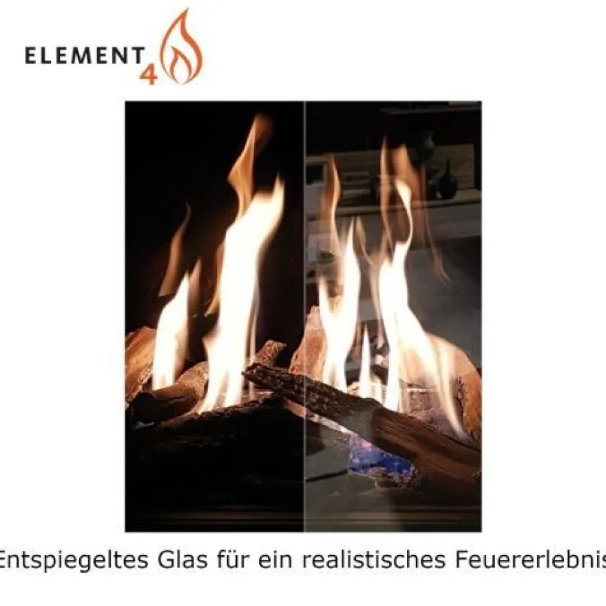 Elektrokamin Lumina 150T Tunnel-Kaminkassette mit Wärmeleistung