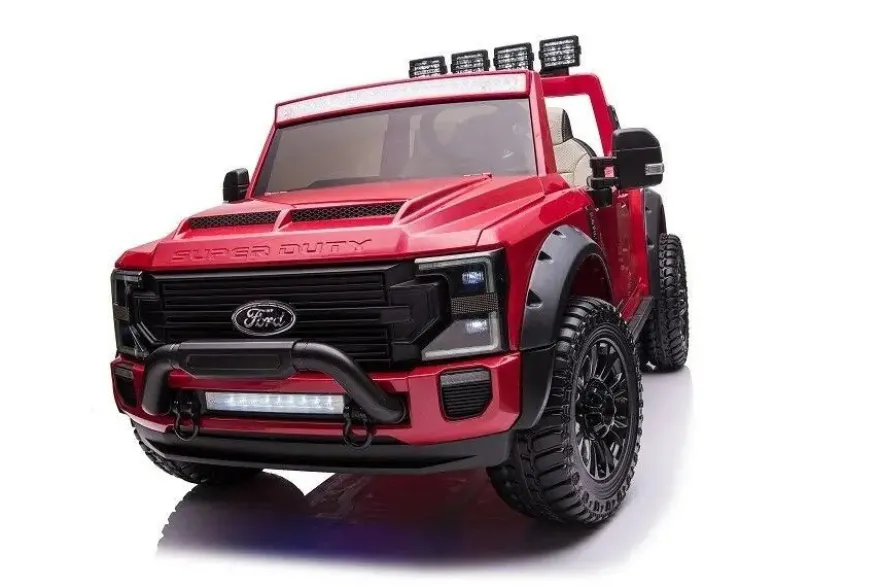 Elektro Kinderauto „Ford Super Duty“ - lizenziert - 24V10A - Schnell Akku und 2 Motor