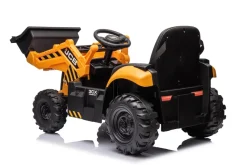 Elektro Kinder Bagger JCB Pushdozer mit Schaufel 2x30W 12V/7Ah