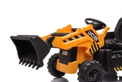 Elektro Kinder Bagger JCB Pushdozer mit Schaufel 2x30W 12V/7Ah