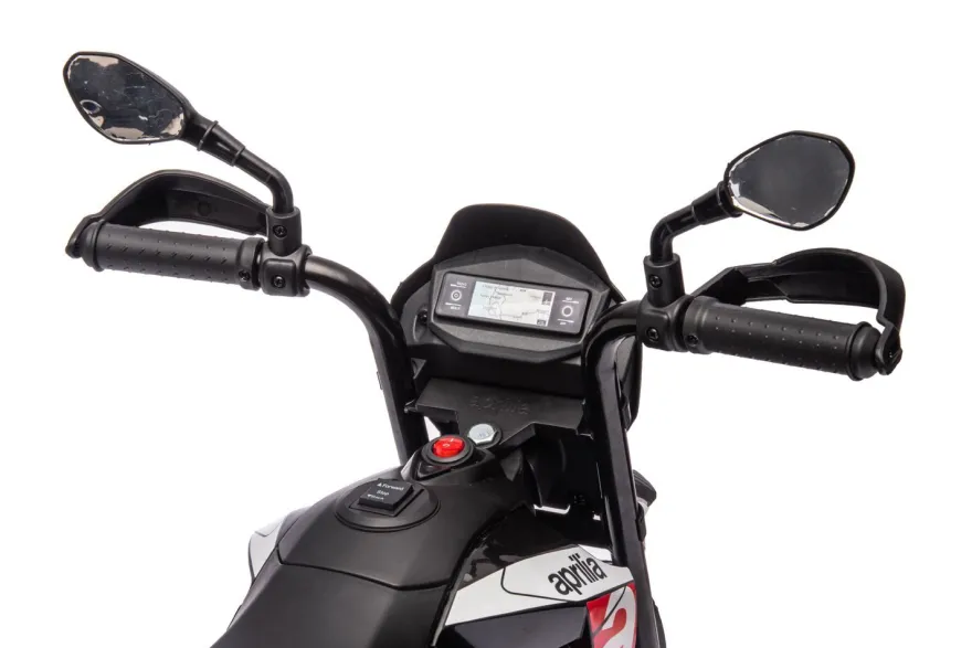 Elektro Kinder Motorrad Aprilia Dosodura Mini mit Lizenz 1x 18W 6V/4Ah