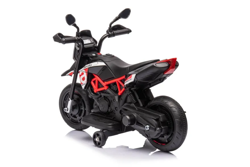 Elektro Kinder Motorrad Aprilia Dosodura Mini mit Lizenz 1x 18W 6V/4Ah
