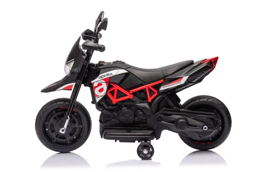 Elektro Kinder Motorrad Aprilia Dosodura Mini mit Lizenz 1x 18W 6V/4Ah