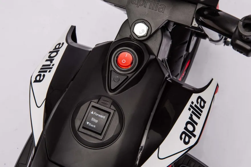 Elektro Kinder Motorrad Aprilia Dosodura Mini mit Lizenz 1x 18W 6V/4Ah