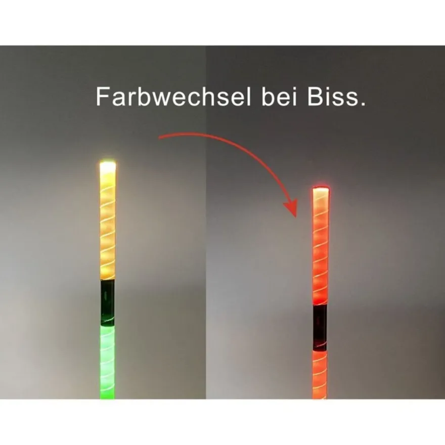 Elektro-Posen, Smart helle LED Beleuchtung mit Farb-Wechsel zur Bisserkennung 4g