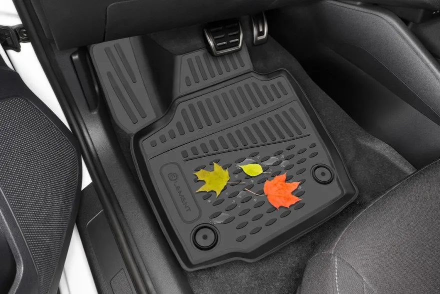 Element Gummi-Fußmatten 3D für Porsche 911, 2019->, Coupe, 4 tlg