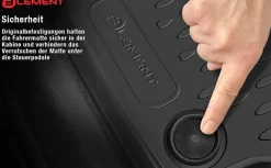 Element Gummi-Fußmatten 3D für Porsche 911, 2019-><noscript><img width=