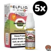 ELFLIQ by ELFBAR Kiwi Passionfruit Guava * 10mg/ml* Nikotinsalz, Liquid 5x 10ml