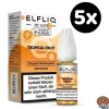 ELFLIQ by ELFBAR Tropical Fruit * 10mg/ml* Nikotinsalz, Liquid 5x 10ml