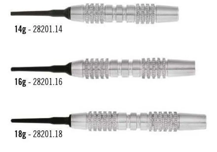 Elkadart Prism, Soft Dart, 18 Gramm, Nickelsilver
