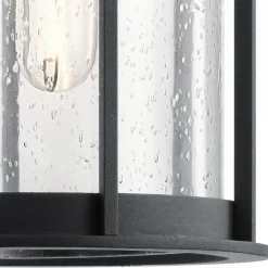 Elstead Lighting Camillo Wandleuchte Medium 1-Light Schwarz IP44 E27