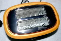 Emerio TO-108126.5 Toaster 820W Krümel Auftau Aufback Stopp Brotaufsatz BLK ORG