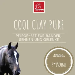 EMMA Cool Clay essigsaure Tonerde - Tonerde Pferd I Cool Clay dopingfrei 3 * 1,5 Kg