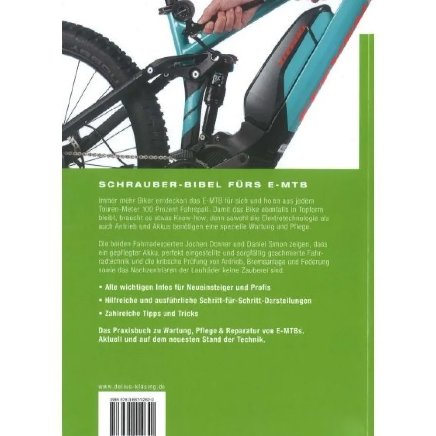 E-MTB Wartung Pflege Reparatur Schaltung Bremsen Ratgeber Handbuch Bildband