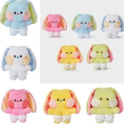 Entzückendes Kaninchen Plüschtiere super weicher kurzer Plüsch Spielzeug