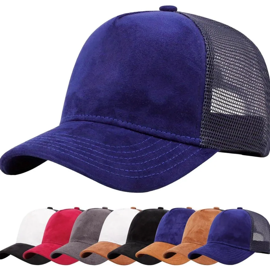Enwokran Baseballkappe Herren, verstellbar, Netzrücken, Sommerhut